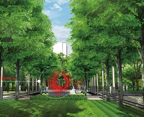 某住宅小區(qū)景觀擴初施工圖紙免費下載 園林綠化及施工